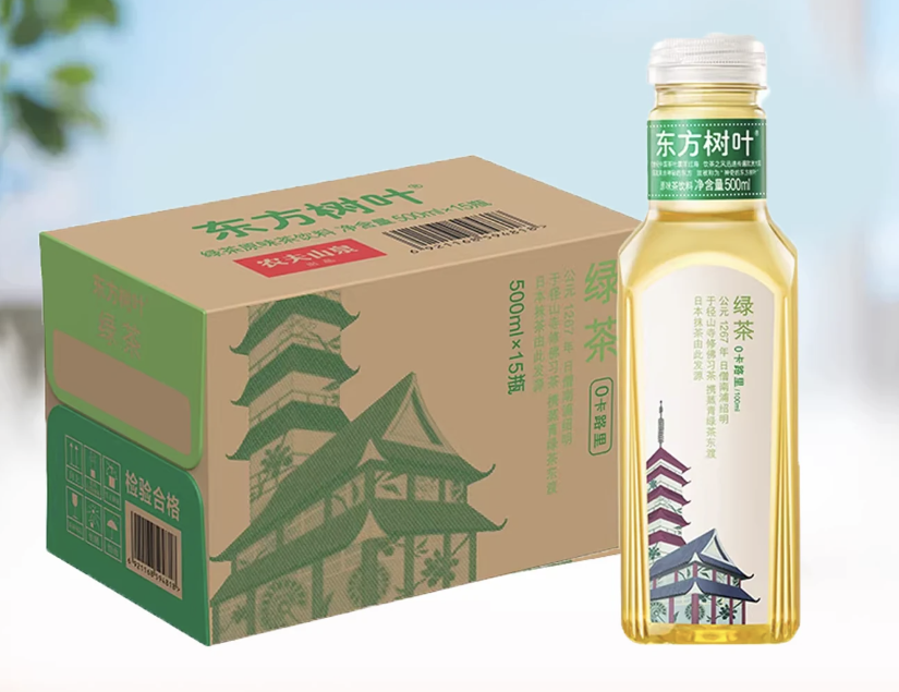 东方树叶绿茶茶饮料500ml*15瓶