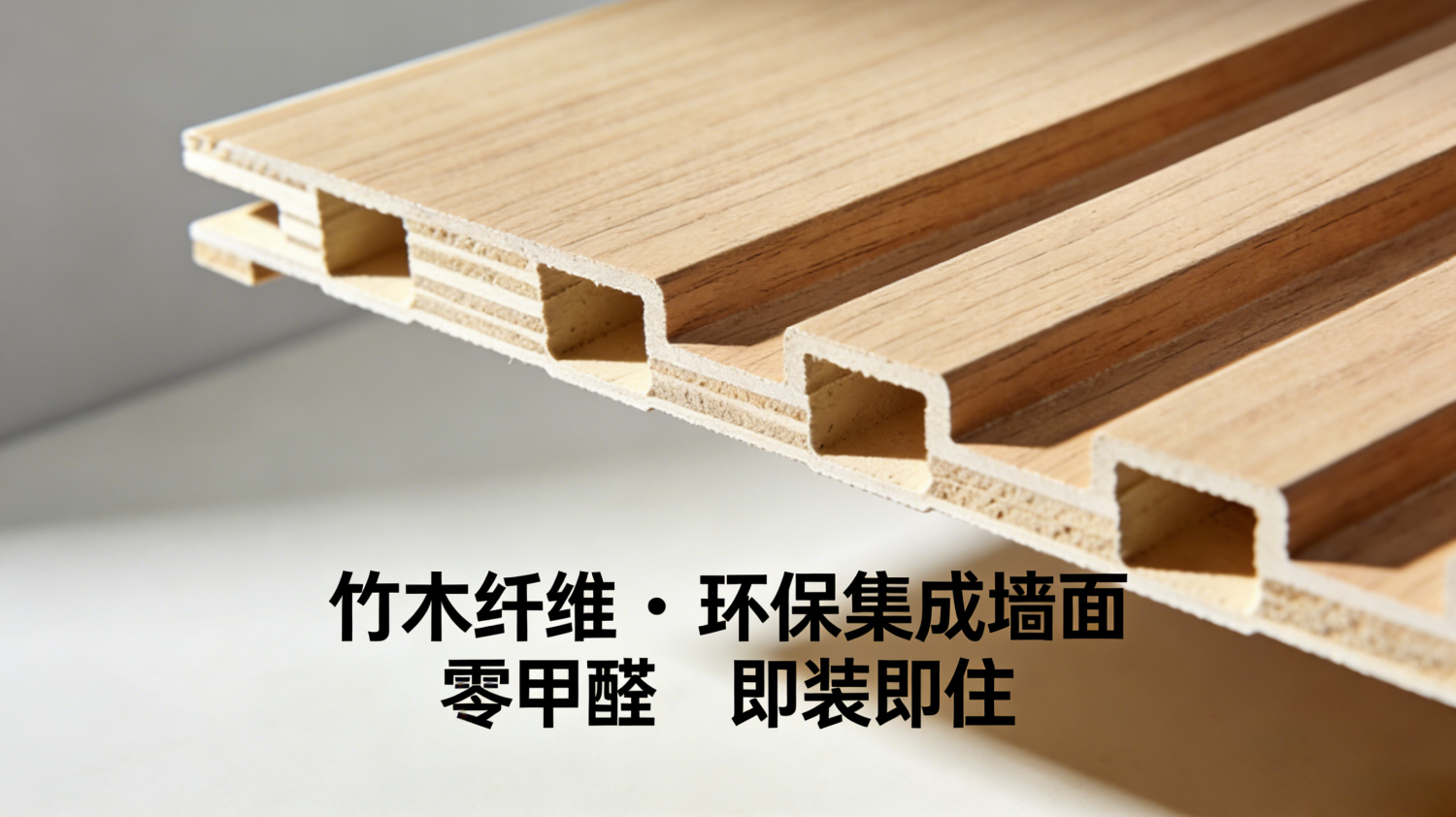 竹木纤维集成墙板