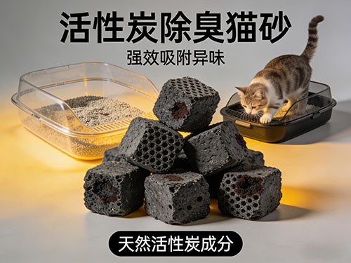 活性炭除臭猫砂